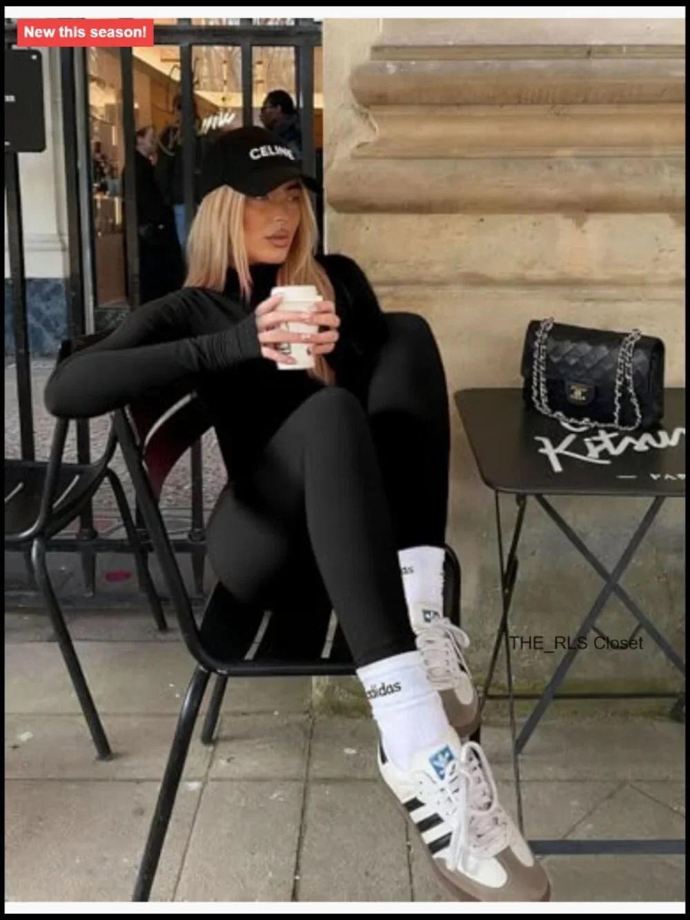 Polyester Elastane Long Sleeve Zipper Jacket Leggings Workout Set - Picture 5 of 7